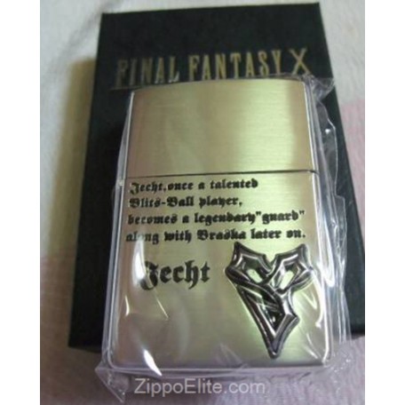 Final Fantasy FFX FF10 limited edition ZIPPO E