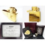 1941 Re-production 18K Pure Gold 70th Anniverssary Limited Edition Zippo Lighter 