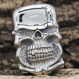 Armor Skull  LIMITED EDITION ZIPPO Oil Lighter 6 surface engraving