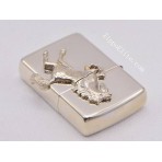 STERLING SILVER HORSE ZIPPO