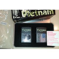 Zippo Limited Edition Vietnam lighters -SET - 2 ZIPPOS