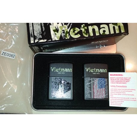 Zippo Limited Edition Vietnam lighters -SET - 2 ZIPPOS