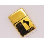  ZIPPO lighter limited edition gold-plated Windy girl